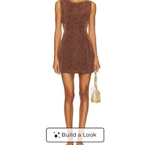 Free People Brown Mini Dress